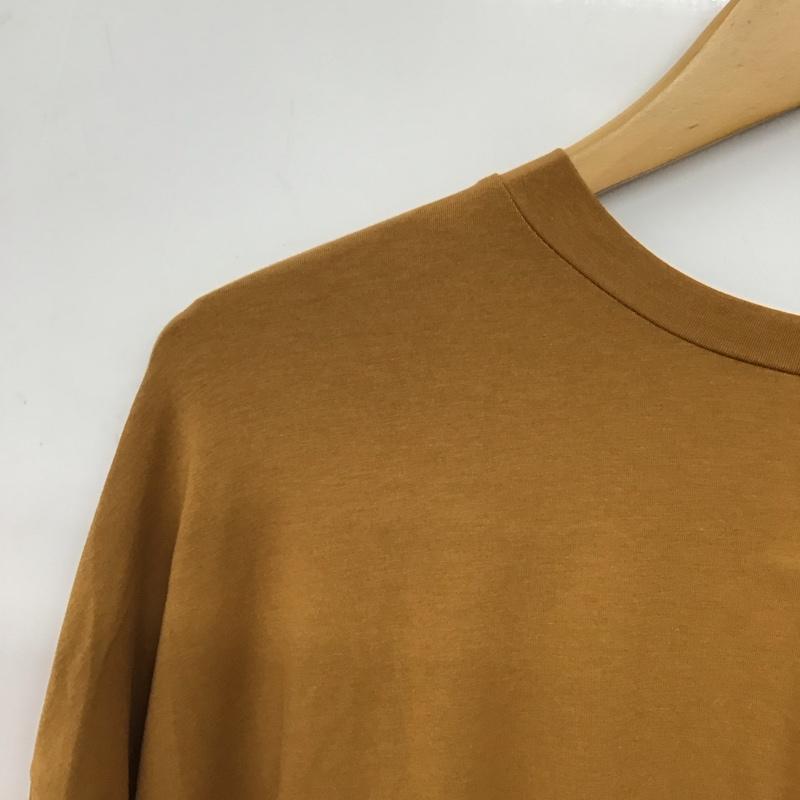 エディットバイイエッカベッカ Editt by YECCA VECCA カットソー 半袖 半袖カットソー プリントTシャツ クルーネックカットソー FREE 無地 キャメル / キャメル / レディース USED 古着 中古 10156792
