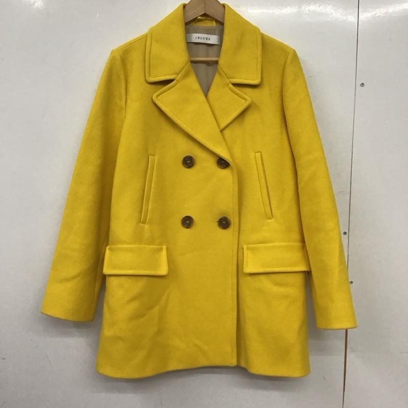 古着 USED ジャケット、上着 ジャンパー、ブルゾン カジュアルジャケット アウター カラージャケット 42 無地 黄 / イエロー / yellow レディース USED 古着 中古 10156797