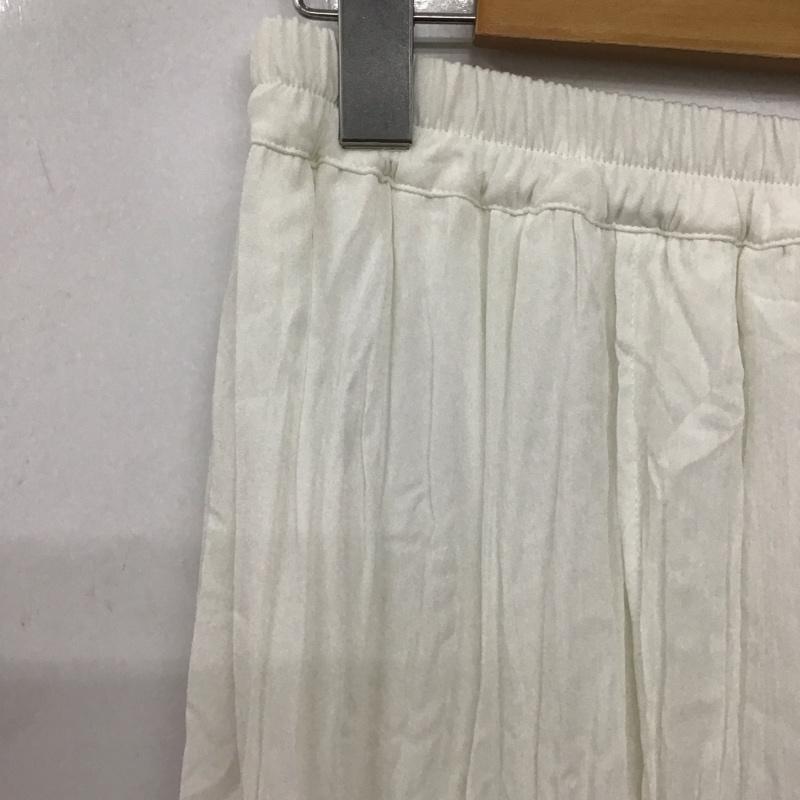 アングリッド Ungrid スカート ロングスカート FREE 無地 白 / ホワイト / white レディース USED 古着 中古 10156799