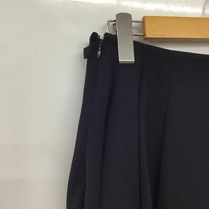 スナイデル SNIDEL パンツ ショートパンツ SWFP251200 プリーツミニスカショーパン 0 無地 紺 / ネイビー / navy レディース USED 古着 中古 10156800