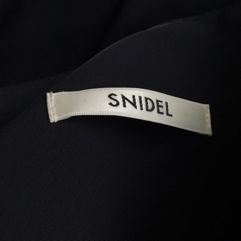 スナイデル SNIDEL パンツ ショートパンツ SWFP251200 プリーツミニスカショーパン 0 無地 紺 / ネイビー / navy レディース USED 古着 中古 10156800