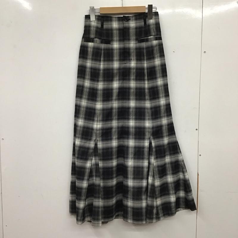 ページボーイ PAGEBOY スカート ロングスカート FREE チェック マルチカラー / マルチカラー / multicolor レディース USED 古着 中古 10156801