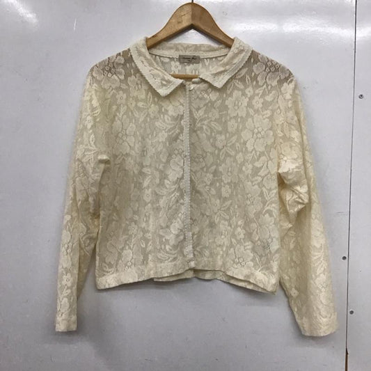 サマンサモスモス Samansa Mos2 シャツ、ブラウス 長袖 FREE 無地 アイボリー / アイボリー / レディース USED 古着 中古 10156802