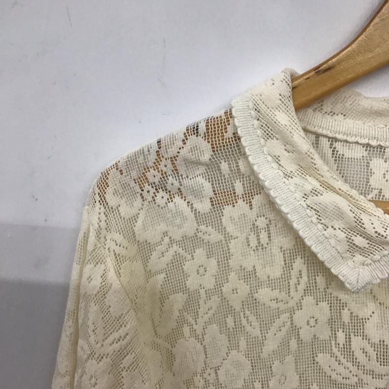 サマンサモスモス Samansa Mos2 シャツ、ブラウス 長袖 FREE 無地 アイボリー / アイボリー / レディース USED 古着 中古 10156802