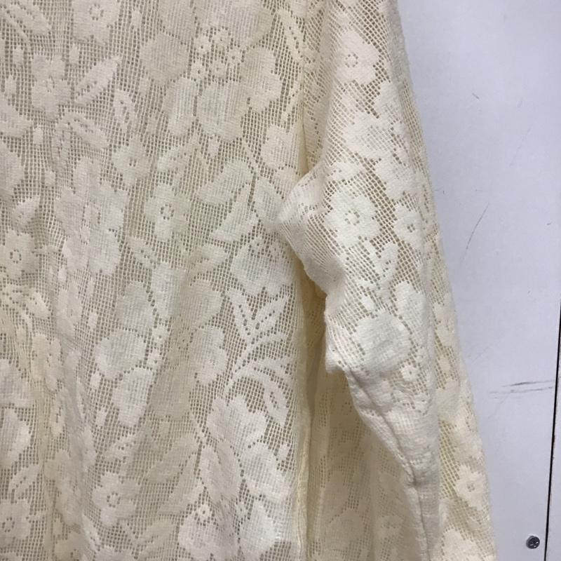 サマンサモスモス Samansa Mos2 シャツ、ブラウス 長袖 FREE 無地 アイボリー / アイボリー / レディース USED 古着 中古 10156802