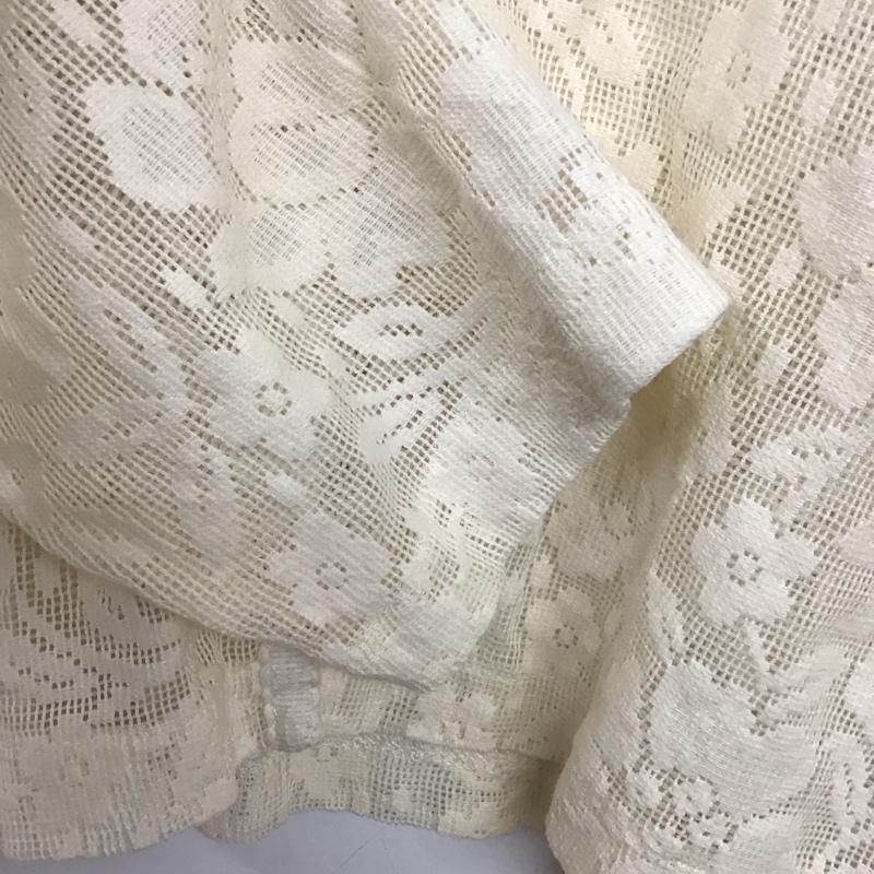 サマンサモスモス Samansa Mos2 シャツ、ブラウス 長袖 FREE 無地 アイボリー / アイボリー / レディース USED 古着 中古 10156802