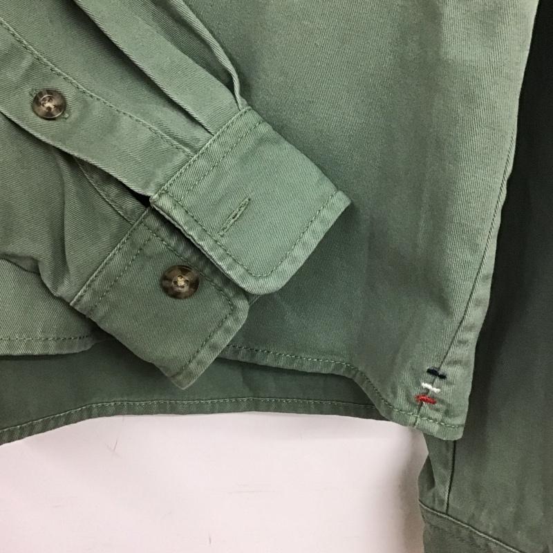 トミー ジーンズ TOMMY JEANS シャツ、ブラウス 長袖 S 無地 カーキ / カーキ / khaki レディース USED 古着 中古 10156813