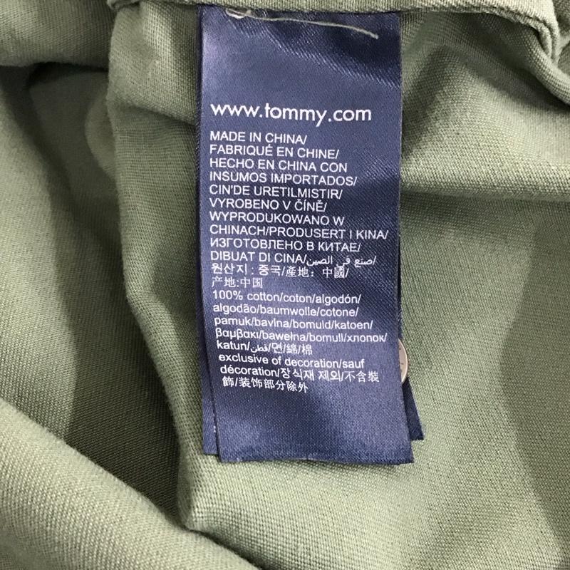 トミー ジーンズ TOMMY JEANS シャツ、ブラウス 長袖 S 無地 カーキ / カーキ / khaki レディース USED 古着 中古 10156813