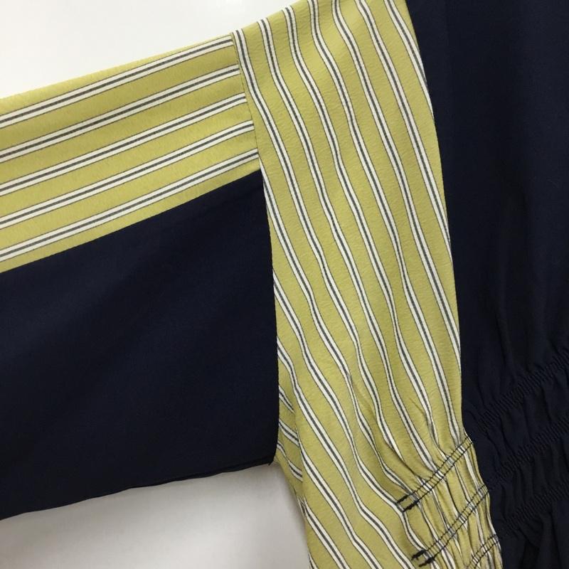 オズモーシス OSMOSIS シャツ、ブラウス 半袖 半袖シャツ ストライプシャツ フロントボタン ONE SIZE プリント マルチカラー / マルチカラー / multicolor レディース USED 古着 中古 10156814