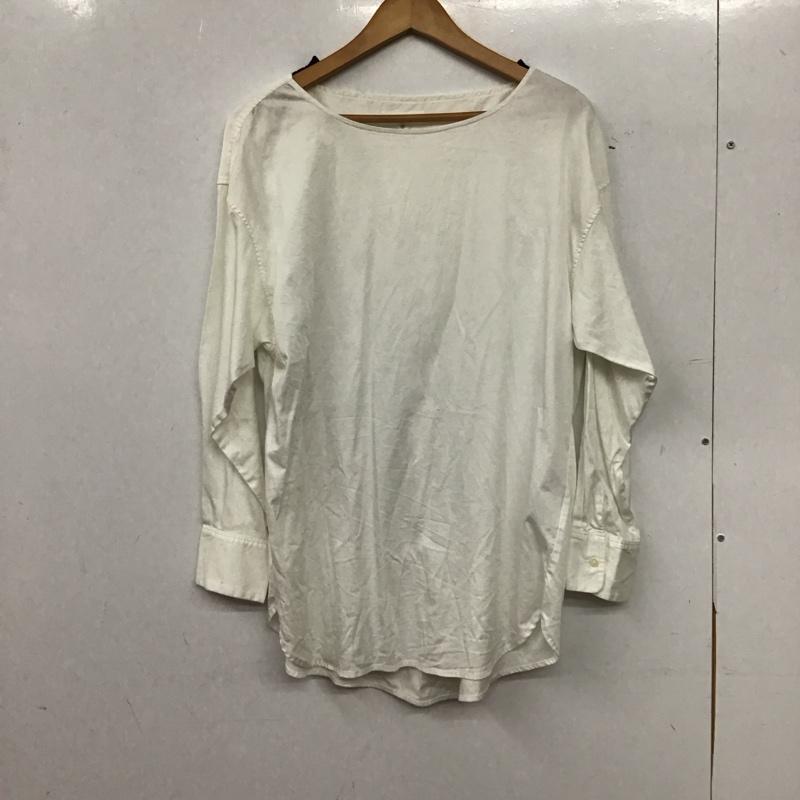 ニコアンド niko and... カットソー 長袖 L 無地 白 / ホワイト / white レディース USED 古着 中古 10156815