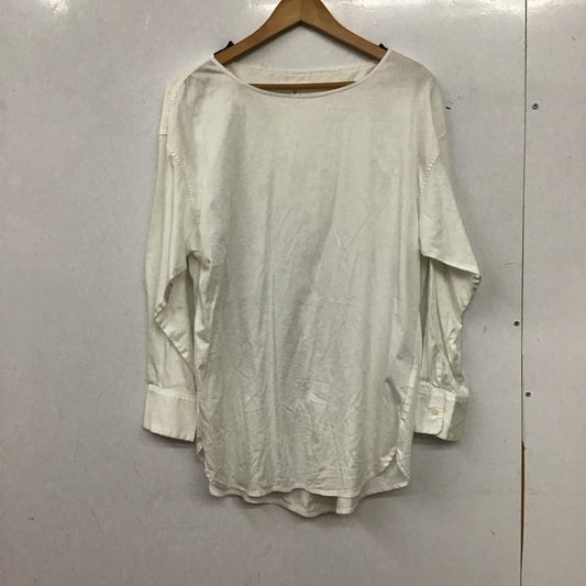 ニコアンド niko and... カットソー 長袖 L 無地 白 / ホワイト / white レディース USED 古着 中古 10156815