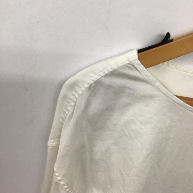 ニコアンド niko and... カットソー 長袖 L 無地 白 / ホワイト / white レディース USED 古着 中古 10156815