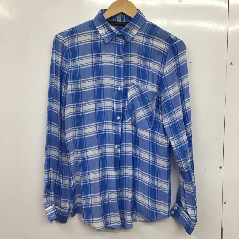 ザラベーシック ZARA BASIC シャツ、ブラウス 長袖 S チェック マルチカラー / マルチカラー / multicolor レディース USED 古着 中古 10156816