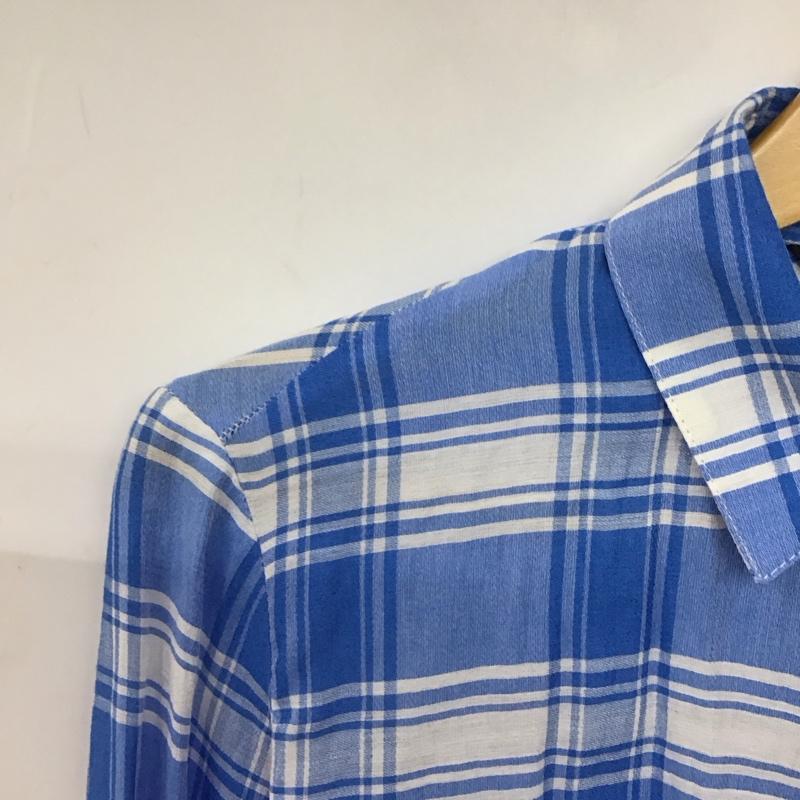 ザラベーシック ZARA BASIC シャツ、ブラウス 長袖 S チェック マルチカラー / マルチカラー / multicolor レディース USED 古着 中古 10156816