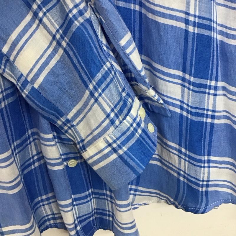 ザラベーシック ZARA BASIC シャツ、ブラウス 長袖 S チェック マルチカラー / マルチカラー / multicolor レディース USED 古着 中古 10156816