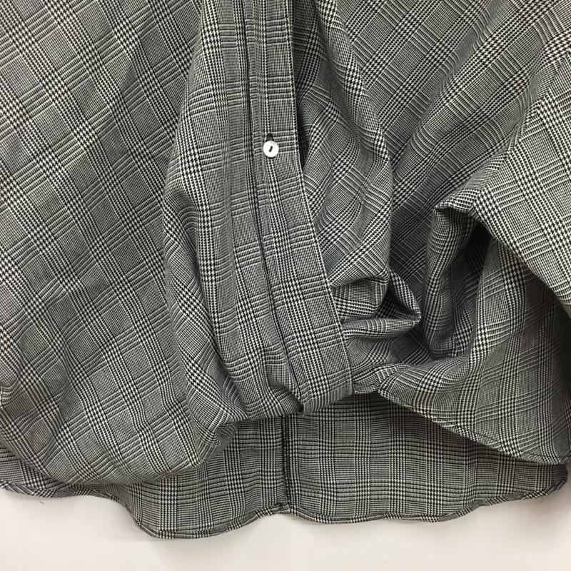 ザラ ZARA シャツ、ブラウス 長袖 長袖シャツ チェックシャツ カラーシャツ XS 総柄 白 / ホワイト / white X 黒 / ブラック / black レディース USED 古着 中古 10156821