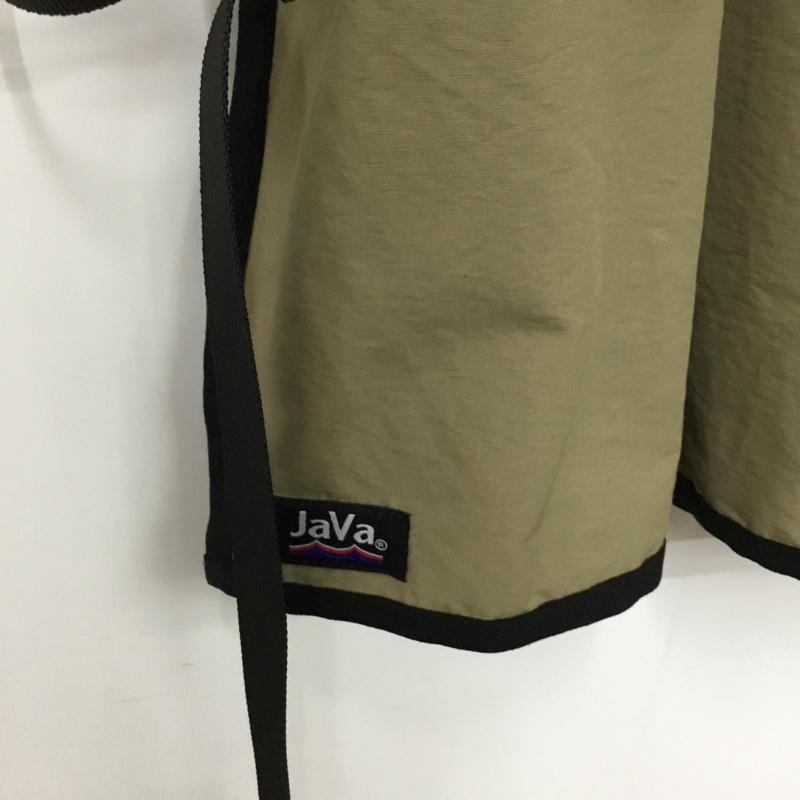 ジャバ Java ベスト ベスト ノースリーブベスト 前ボタン M 無地 カーキ / カーキ / khaki レディース USED 古着 中古 10156823