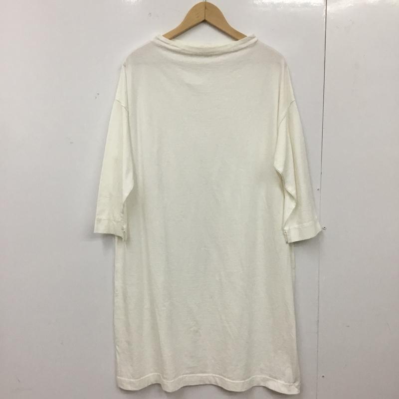 イチ ichi ワンピース ロングスカート 半袖ロングワンピース 無地 白 / ホワイト / white レディース USED 古着 中古 10156824
