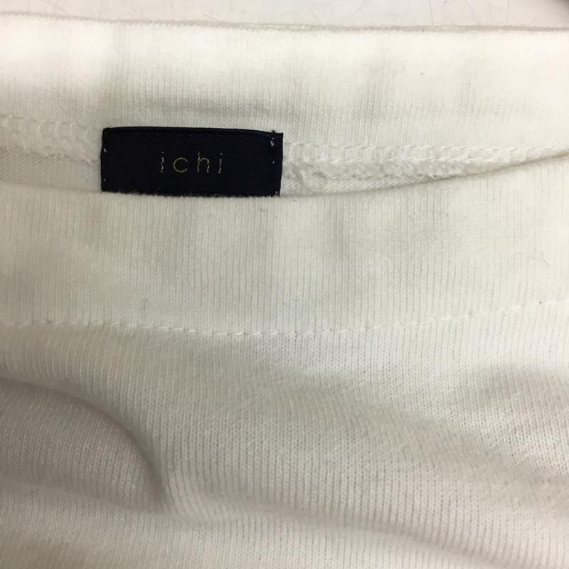 イチ ichi ワンピース ロングスカート 半袖ロングワンピース 無地 白 / ホワイト / white レディース USED 古着 中古 10156824