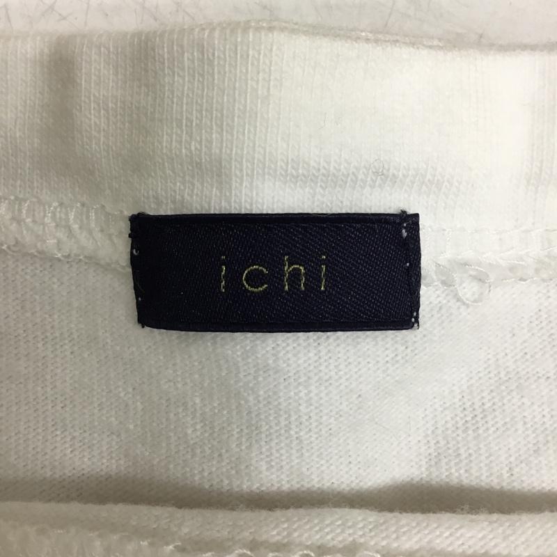 イチ ichi ワンピース ロングスカート 半袖ロングワンピース 無地 白 / ホワイト / white レディース USED 古着 中古 10156824