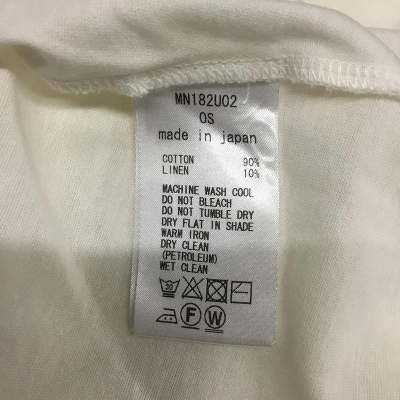 ミューニック Munich Tシャツ 半袖 半袖カットソー 無地Tシャツ クルーネックカットソー S 無地 アイボリー / アイボリー / レディース USED 古着 中古 10156826