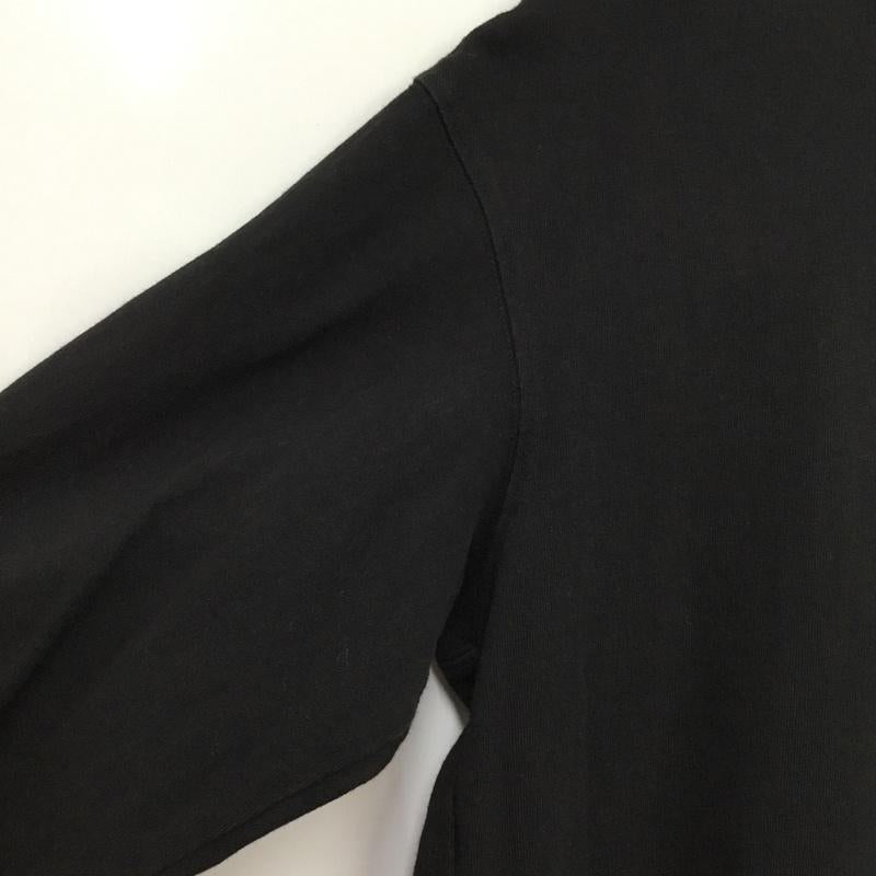 チャムス CHUMS Tシャツ 長袖 長袖カットソー プリントカットソー クルーネック L ロゴ、文字 黒 / ブラック / black レディース USED 古着 中古 10156827