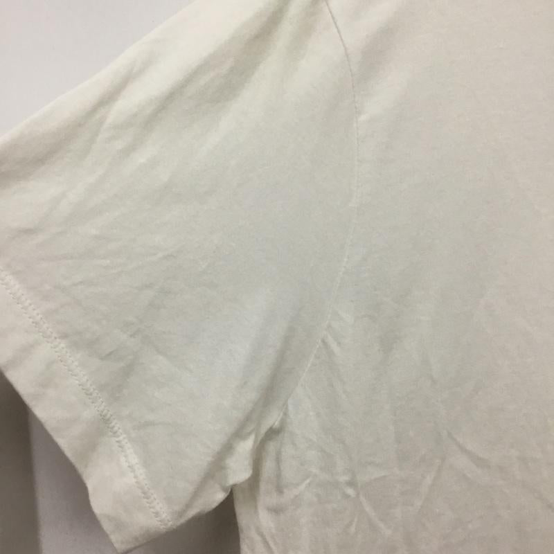 ナイキ NIKE Tシャツ 半袖 半袖カットソー プリントTシャツ クルーネックカットソー L ロゴ、文字 白 / ホワイト / white レディース USED 古着 中古 10156830