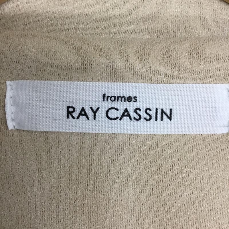 レイカズン Ray Cassin ジャケット、上着 ジャンパー、ブルゾン ジップアップジャケット ライダースジャケット アウター M 無地 ベージュ / ベージュ / beige レディース USED 古着 中古 10156834