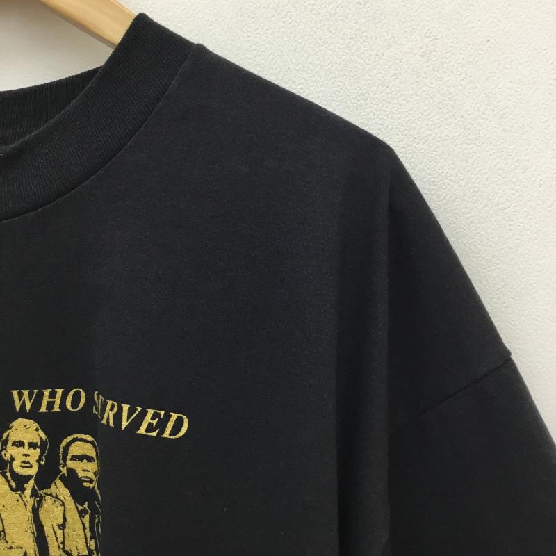 ヘインズ HANES Tシャツ 半袖 Hanes 半袖 Tシャツ ベトナム戦争 慰霊碑 兵士 XL プリント 黒 / ブラック / black メンズ USED 古着 中古 10156840