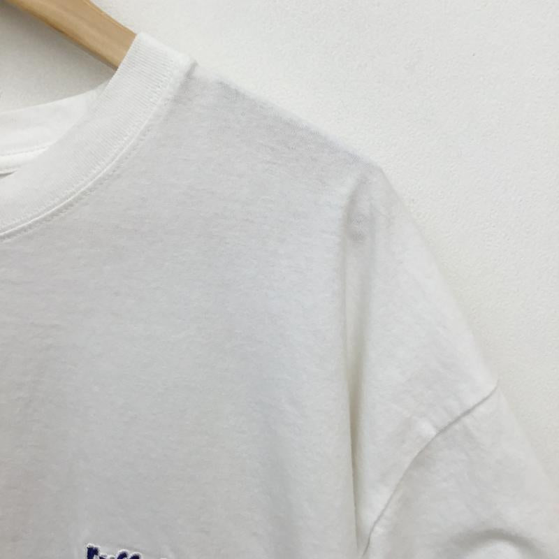 ラシット russet Tシャツ 半袖 RB russet burbank 半袖 Tシャツ L ロゴ、文字 白 / ホワイト / white メンズ USED 古着 中古 10156848