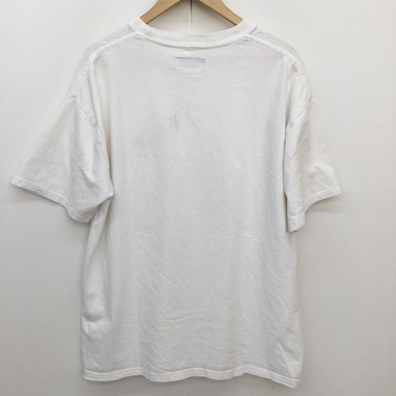 ラシット russet Tシャツ 半袖 RB russet burbank 半袖 Tシャツ L ロゴ、文字 白 / ホワイト / white メンズ USED 古着 中古 10156848