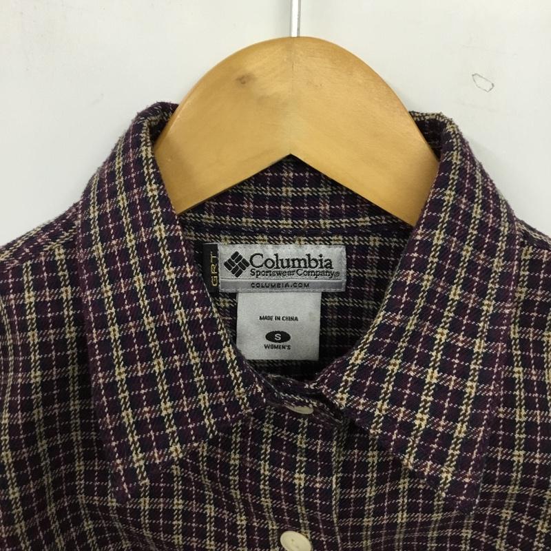 コロンビア Columbia シャツ、ブラウス 長袖 長袖シャツ チェックシャツ カラーシャツ S チェック マルチカラー / マルチカラー / multicolor レディース USED 古着 中古 10156850