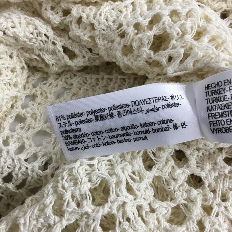 ザラ ZARA ベスト ベスト ニットベスト プルオーバーニットベスト M  アイボリー / アイボリー / レディース USED 古着 中古 10156853