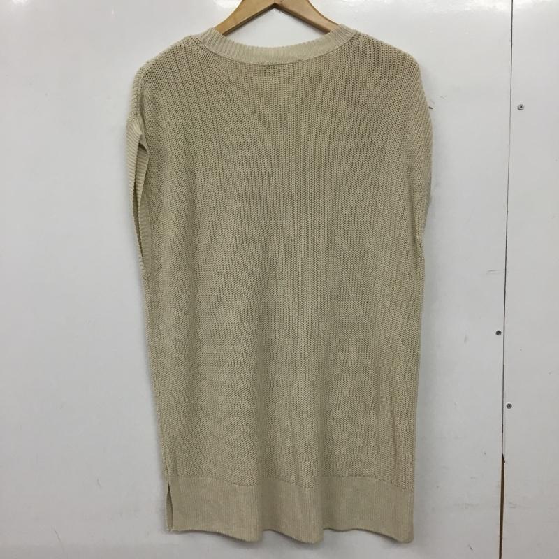ザラ ZARA ベスト ベスト ニットベスト ノースリーブカットソー プルオーバー L 無地 アイボリー / アイボリー / レディース USED 古着 中古 10156856