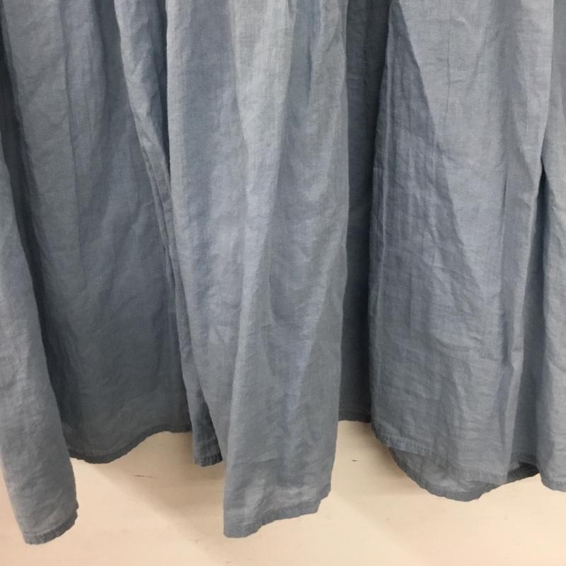 ケービーエフ KBF シャツ、ブラウス 七分袖 半袖シャツ 無地シャツ ONE SIZE 無地 水色 / ライトブルー / レディース USED 古着 中古 10156859