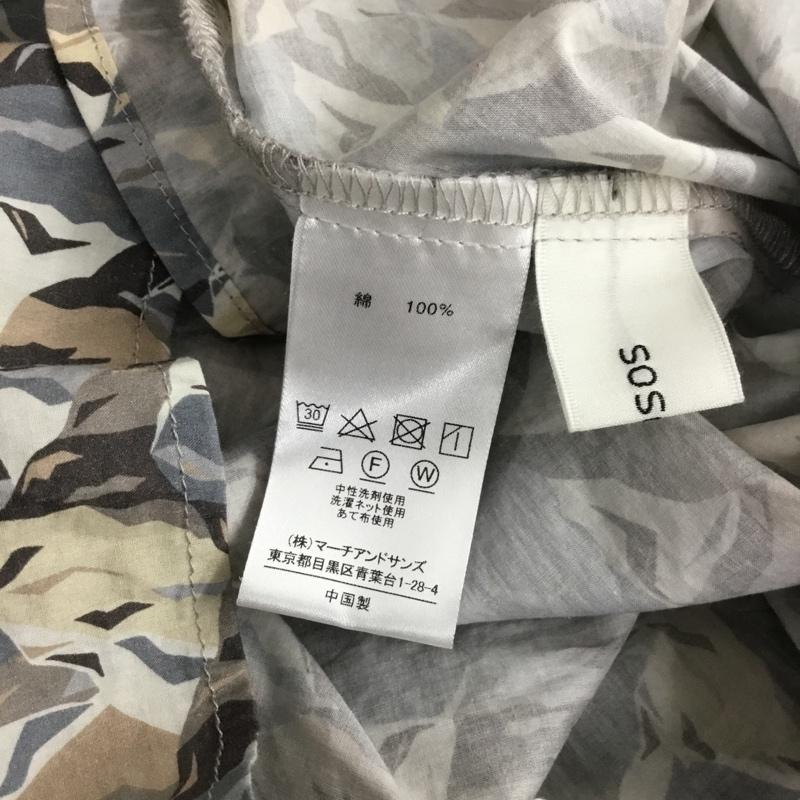 ソソット sosotto カットソー 長袖 長袖カットソー プリントカットソー クルーネック プリント マルチカラー / マルチカラー / multicolor レディース USED 古着 中古 10156860