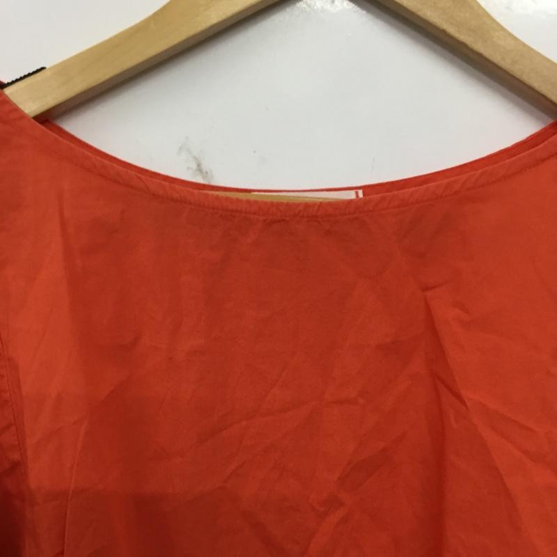 ニコアンド niko and... シャツ、ブラウス 半袖 半袖シャツ 無地シャツ 3 無地 橙 / オレンジ / orange レディース USED 古着 中古 10156861