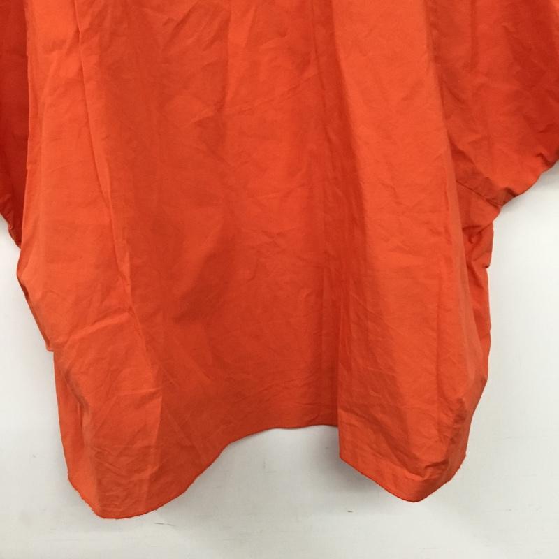 ニコアンド niko and... シャツ、ブラウス 半袖 半袖シャツ 無地シャツ 3 無地 橙 / オレンジ / orange レディース USED 古着 中古 10156861