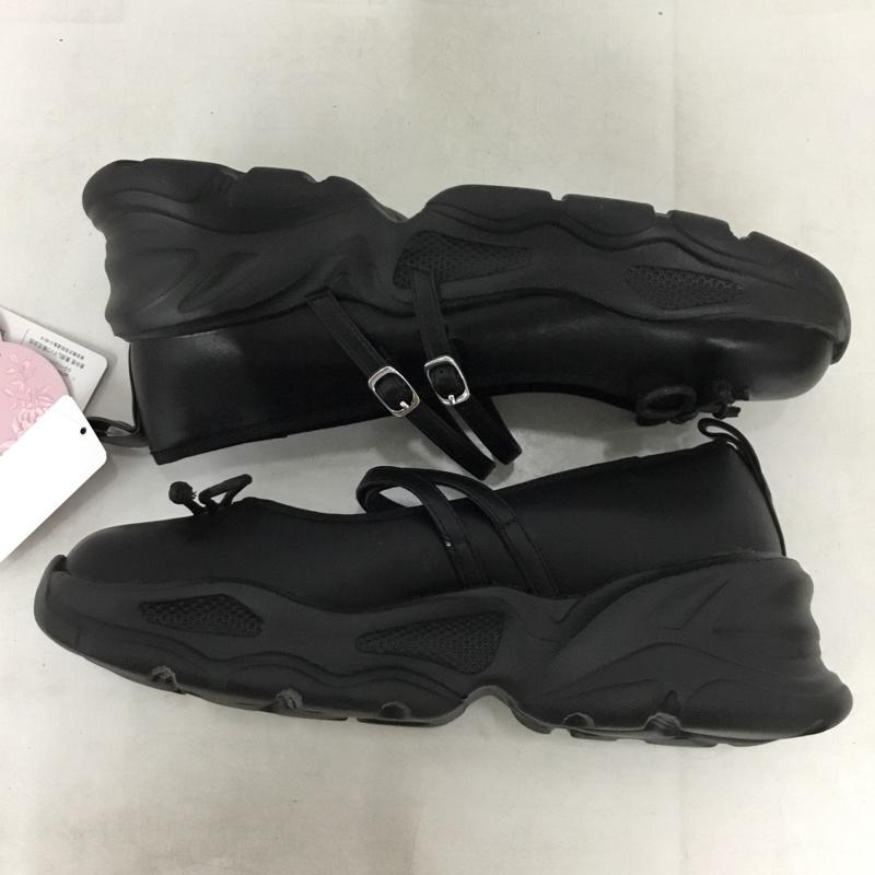 古着 USED カジュアルシューズ カジュアルシューズ ニナス バレエシューズ タグ付き AM9290 L  黒 / ブラック / black レディース USED 古着 中古 10156866