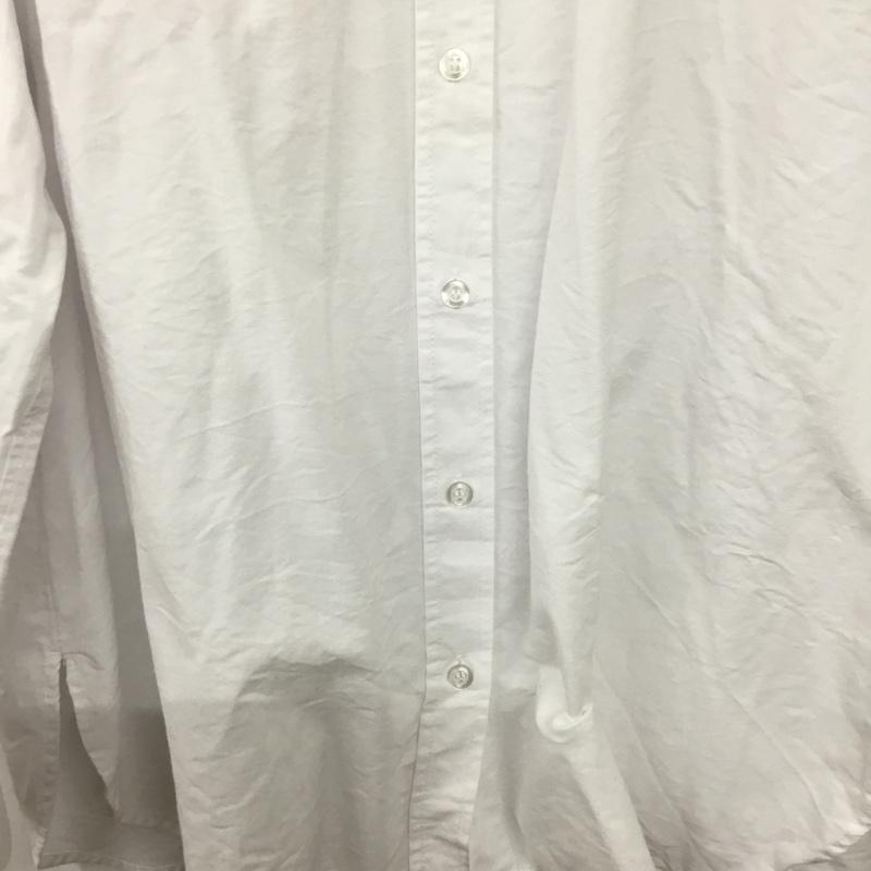ローリーズファーム LOWRYS FARM シャツ、ブラウス 長袖 長袖シャツ 無地シャツ カラーシャツ FREE 無地 白 / ホワイト / white レディース USED 古着 中古 10156867