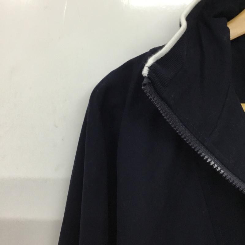 ジャバ Java ジャケット、上着 ジャケット、ブレザー ジップアップジャケット アウター スタンドカラージャケット L 無地 紺 / ネイビー / navy レディース USED 古着 中古 10156869