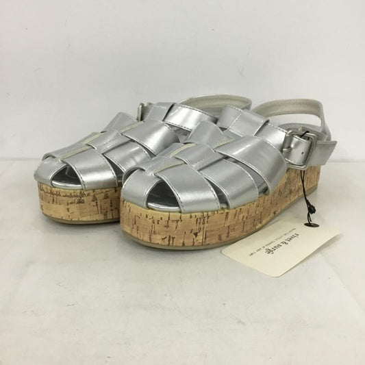 リベットアンドサージ rivet & surge サンダル サンダル M 無地 銀 / シルバー / silver color レディース USED 古着 中古 10156871