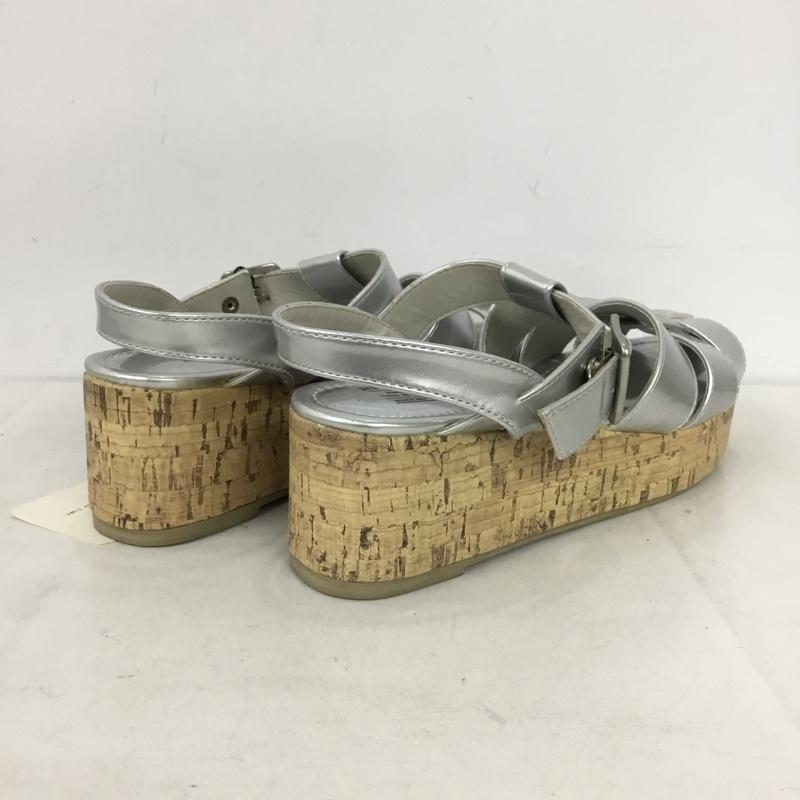 リベットアンドサージ rivet & surge サンダル サンダル M 無地 銀 / シルバー / silver color レディース USED 古着 中古 10156871