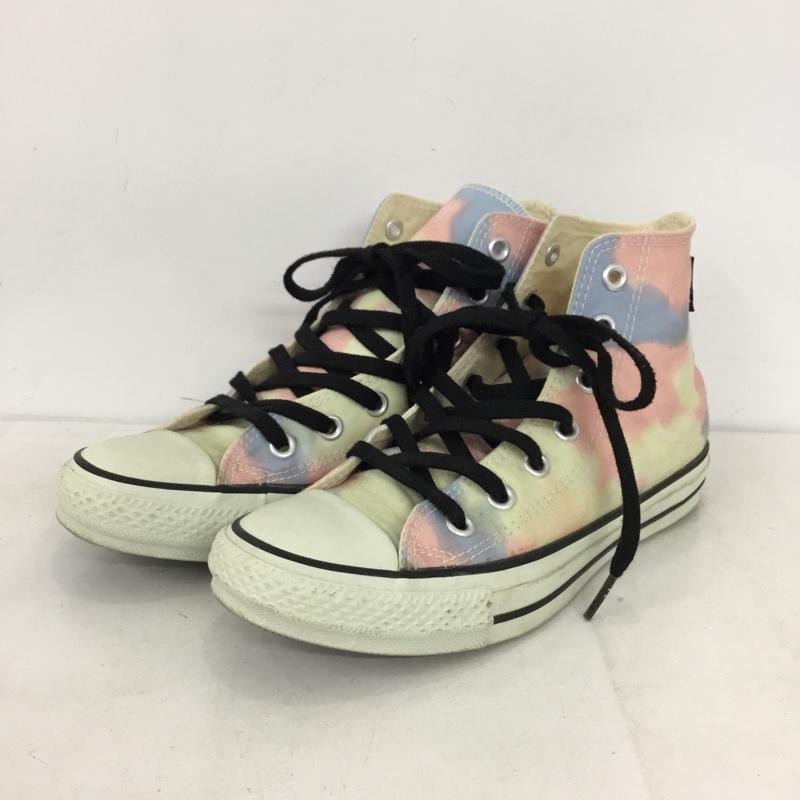 コンバース CONVERSE スニーカー スニーカー 1C597 ALL STAR X-G HI X-girl 24cm 24.0cm ロゴ、文字 マルチカラー / マルチカラー / multicolor レディース USED 古着 中古 10156874