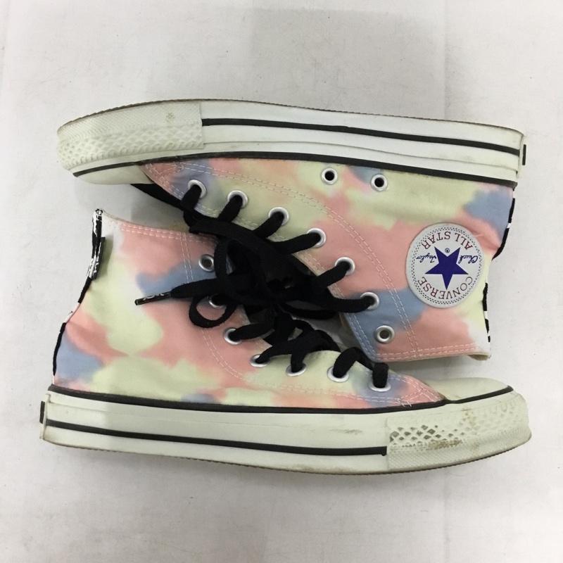 コンバース CONVERSE スニーカー スニーカー 1C597 ALL STAR X-G HI X-girl 24cm 24.0cm ロゴ、文字 マルチカラー / マルチカラー / multicolor レディース USED 古着 中古 10156874