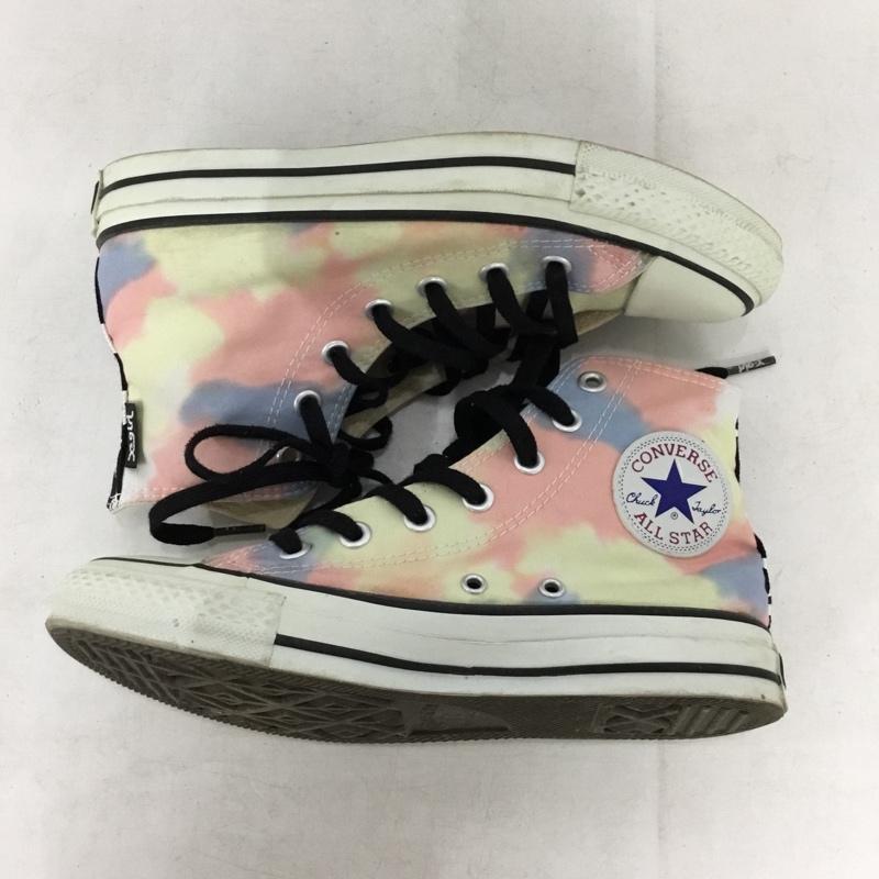 コンバース CONVERSE スニーカー スニーカー 1C597 ALL STAR X-G HI X-girl 24cm 24.0cm ロゴ、文字 マルチカラー / マルチカラー / multicolor レディース USED 古着 中古 10156874