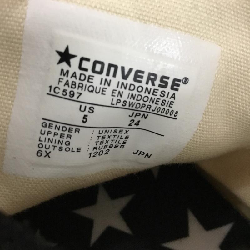 コンバース CONVERSE スニーカー スニーカー 1C597 ALL STAR X-G HI X-girl 24cm 24.0cm ロゴ、文字 マルチカラー / マルチカラー / multicolor レディース USED 古着 中古 10156874