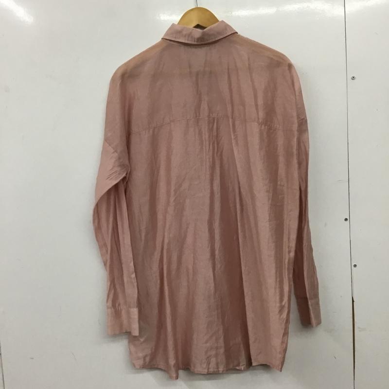 エモダ EMODA シャツ、ブラウス 長袖 長袖シャツ 無地シャツ カラーシャツ FREE 無地 桃 / ピンク / pink レディース USED 古着 中古 10156875
