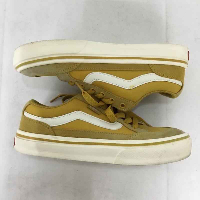 バンズ VANS スニーカー スニーカー V3830SC 軽量 FALKEN 23.5cm 23.5cm ロゴ、文字 マスタード / マスタード / レディース USED 古着 中古 10156878