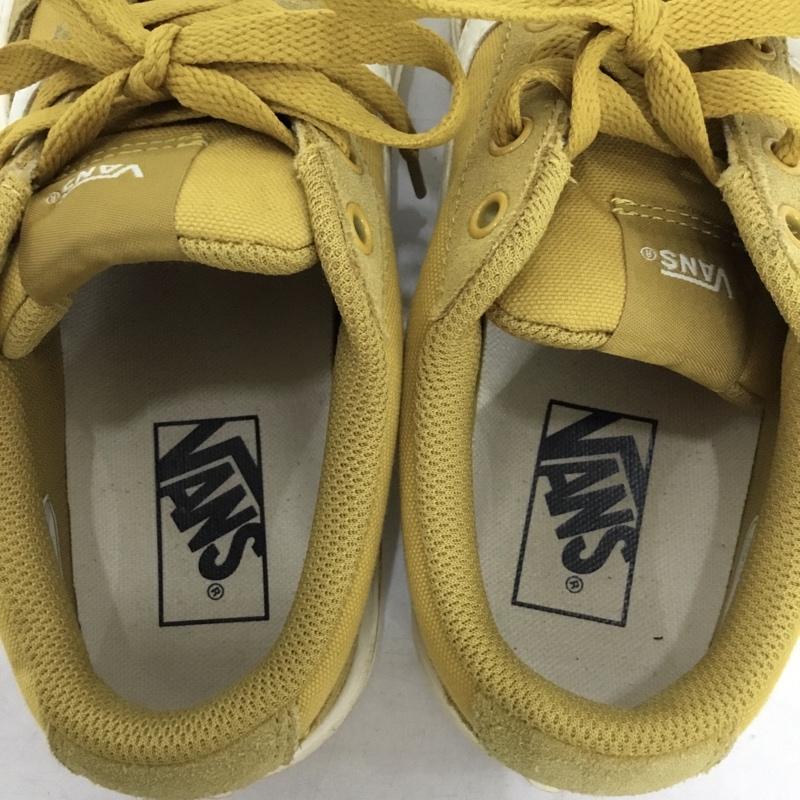 バンズ VANS スニーカー スニーカー V3830SC 軽量 FALKEN 23.5cm 23.5cm ロゴ、文字 マスタード / マスタード / レディース USED 古着 中古 10156878
